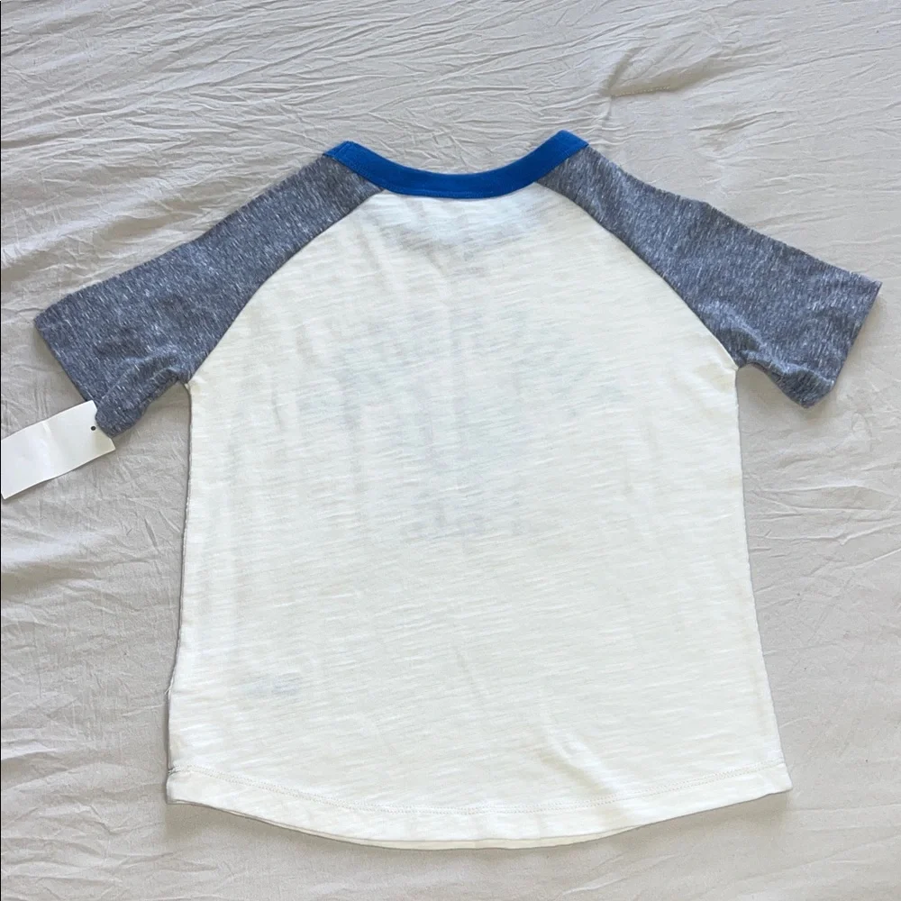 OshKosh B'gosh Touchdown Pro Tee -‎ White, Blue, and Gray